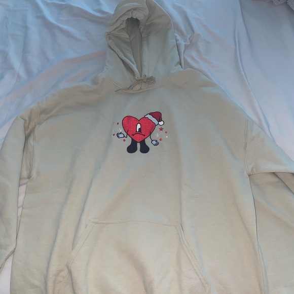 Bad Bunny Un Verano Sin Ti Christmas hoodie - Picture 3 of 4